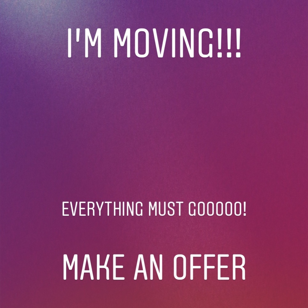 Everything must go